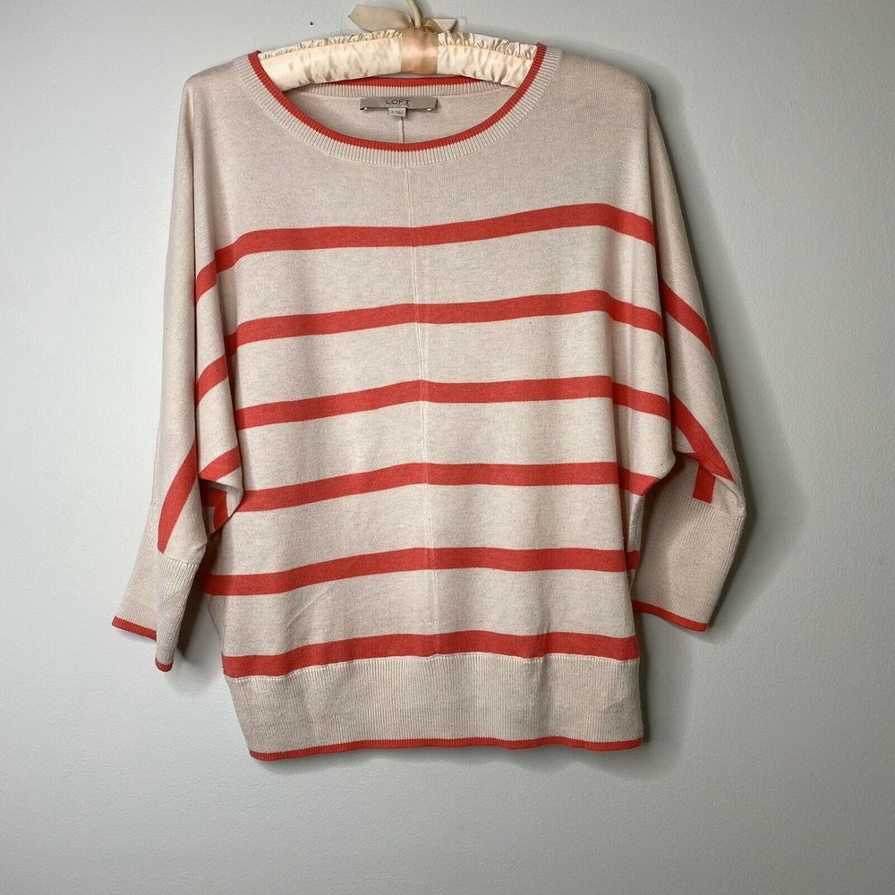 Ann Taylor Loft Stripe Sweater Womens Size S - Picture 1 of 4